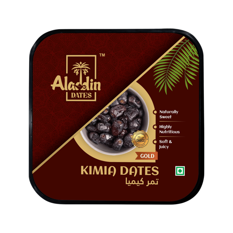 Aladdin Dates Premium Black Kimia Dates - 500 g