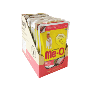 Me-O Tuna with White Fish Wet Wet Cat Food - 12 x 80 g