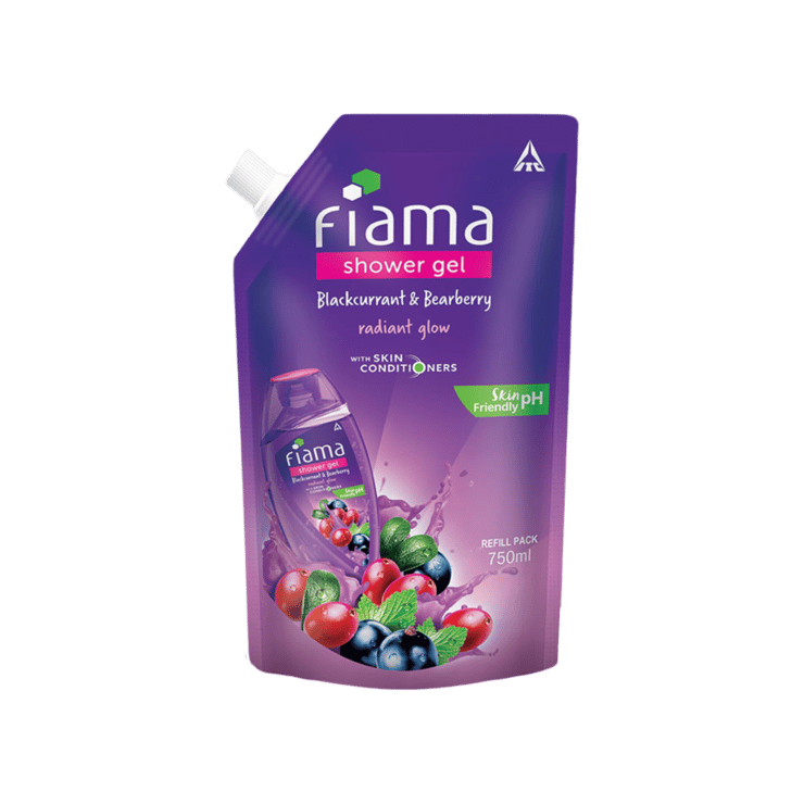 Fiama Blackcurrant & Bearberry Shower Gel - 750 ml
