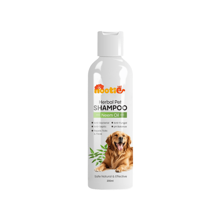 Nootie Herbal Dog Shampoo (White) - 200 ml