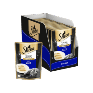 Sheba Adult Wet Cat Food (Chicken Premium Loaf) - 980 g (14 x 70 g)