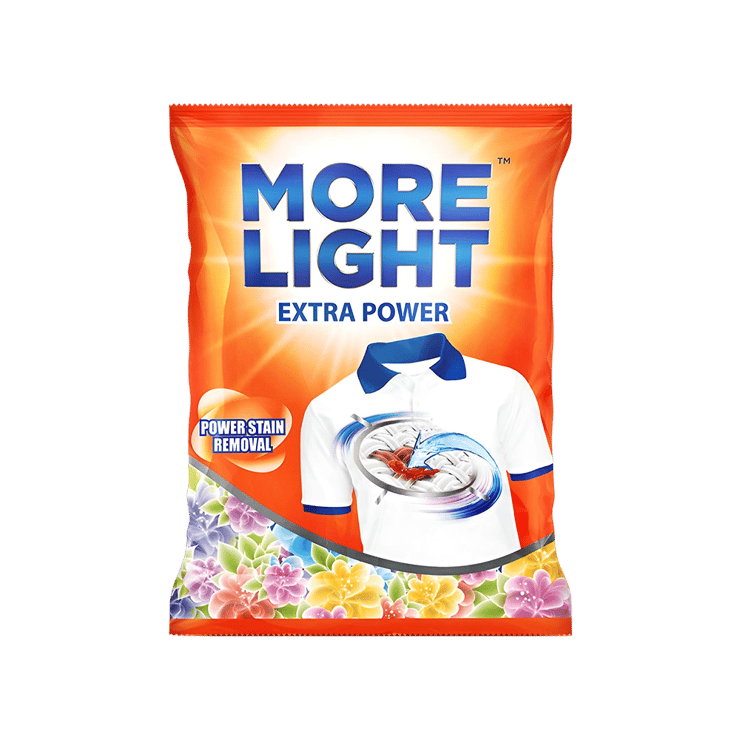 More Light Extra Power Detergent Powder - 4 kg