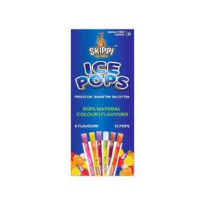 Skippi Natural Multi Flavour Ice Pops - 12 piece x 70 ml