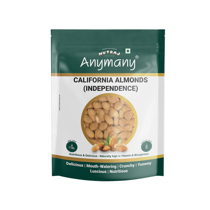 Nutraj Anymany California Almonds (Hirave Badam) - 400 g