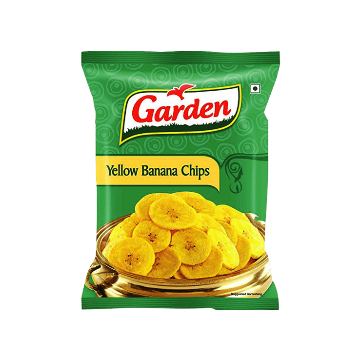 Garden Yellow Banana Chips - 150 g