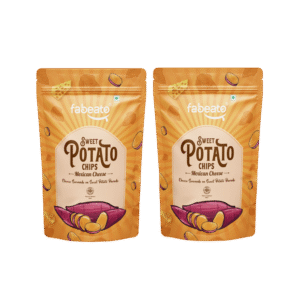 Fabeato Sweet Potato Chips (Mexican Cheese) - 2 x 40 g