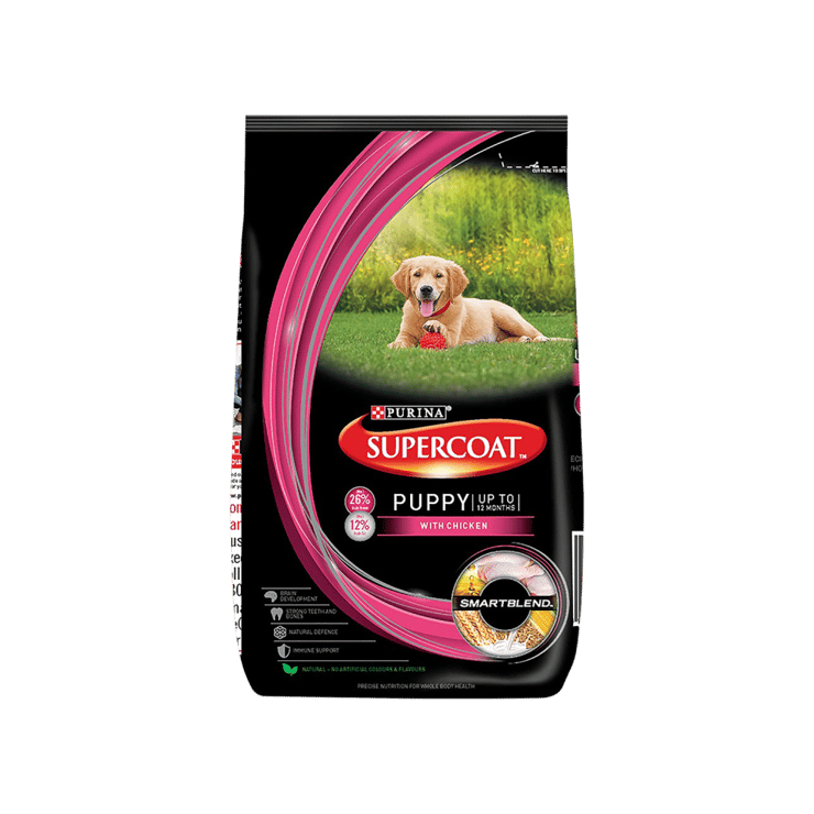 Purina Supercoat (up to 12 months) Dry Puppy Food with Chicken ? 2.5 kg - 2.5 kg
