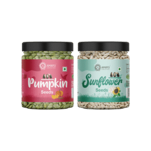 AMAYU Super Seeds Combo (Pumpkin & Sunflower) - 400 g (2 x 200 g)