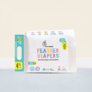 R for Rabbit Feather Pant Baby Diaper (L, 9-14 kg)