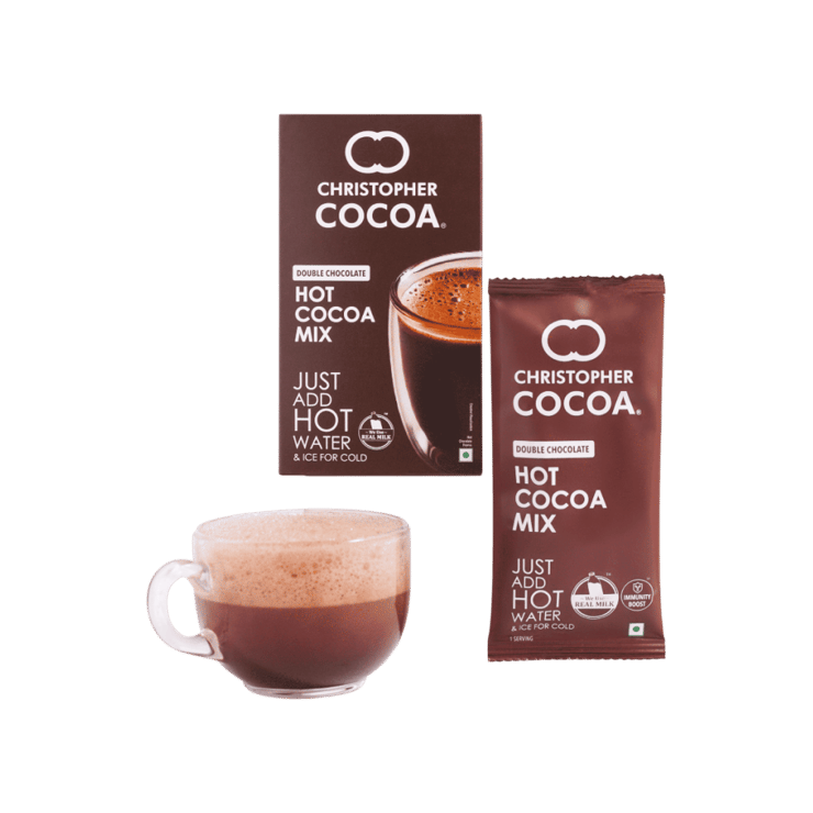 Christopher Cocoa Hot Chocolate - 3 x 30 g