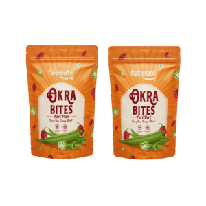 Fabeato Okra Peri Peri Chips - 2 x 30 g