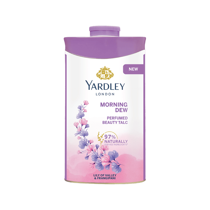 Yardley Morning Dew Perfumed Talcum Powder - 250 g