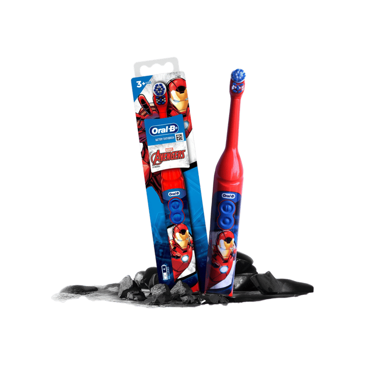 Oral-B Iron Man Kids Electric Toothbrush (3+ Years)