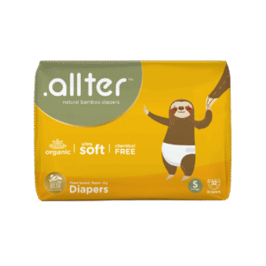 .allter Natural Bamboo Diaper (S, 3-6 kg)