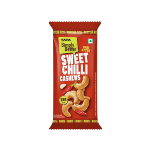 Tata Simply Better Sweet Chilli Flavoured Cashew - 23 g