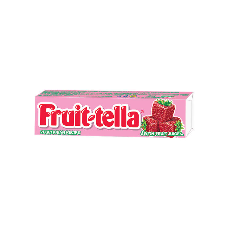 Fruittella Strawberry Flavour Chewy Toffee - 45 g