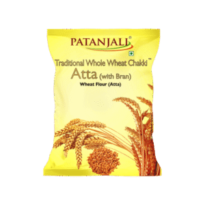Patanjali Whole Wheat Chakki Atta (with Bran) 5 kg