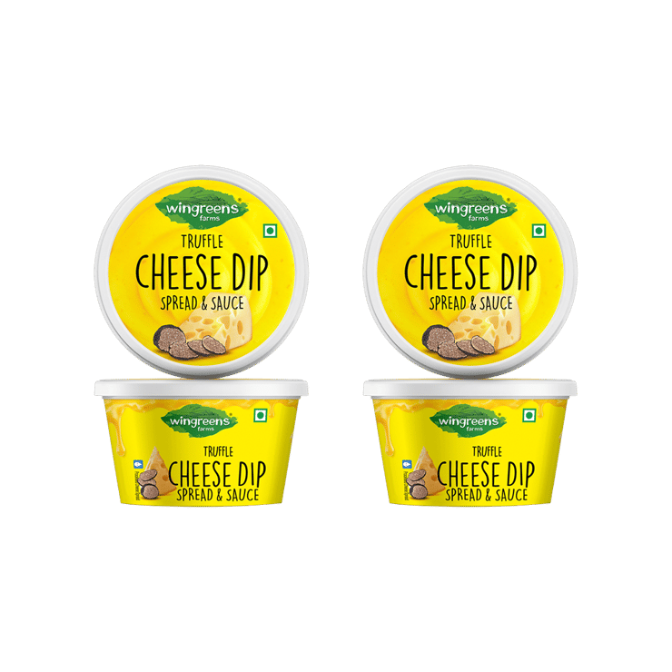 Wingreens Farms Truffle Cheese Dip - Pack of 2 - 2 x 180 g