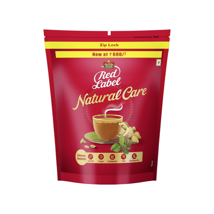 Brooke Bond Red Label Natural Care Tea (Pouch) - 1 kg