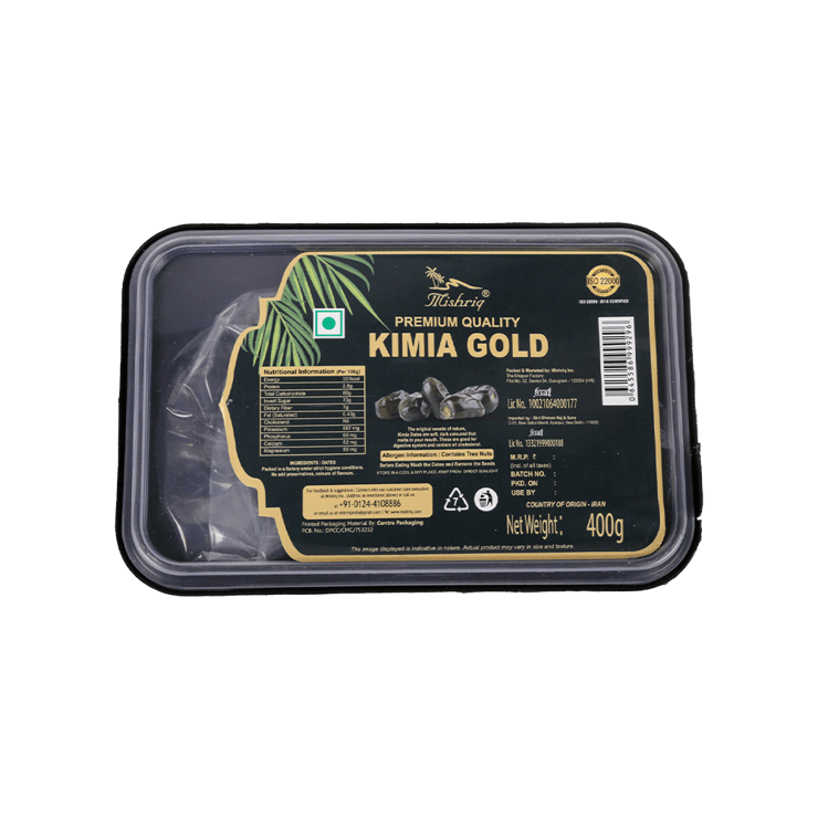 Mishriq Kimia Gold Dates (Laal Khajur) - 400 g