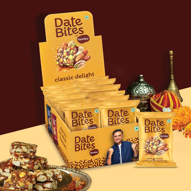 Farmley Classic Delight Date Bites Gift Pack - 12 x 20 g