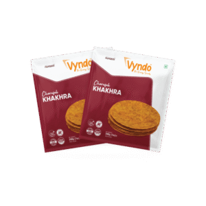 Vyndo Chorafali Khakhra, Healthy Millet Snacks - 2 x 200 g