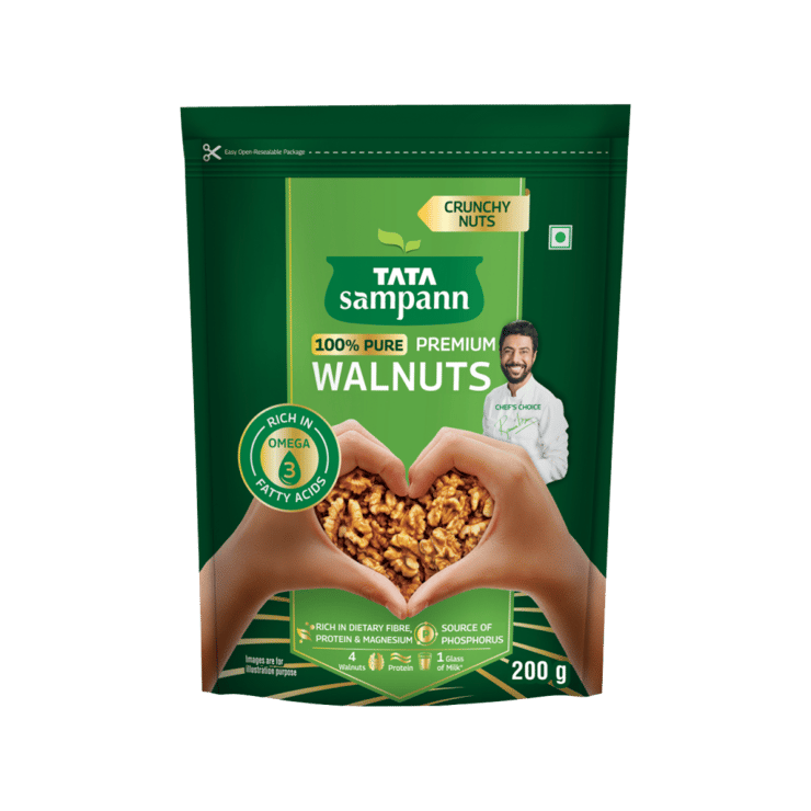 Tata Sampann 100% Pure Premium Walnuts - 200 g