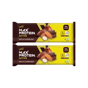 RiteBite Max Proten Date & Almond 20 g Protein Bar - Pack of 2 - 2 x 75 g