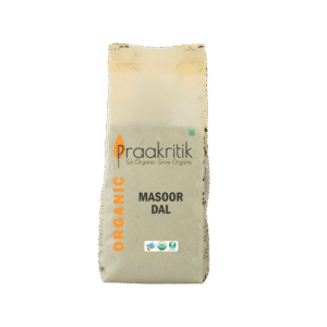 Praakritik Organic Masoor Dal - 500 g