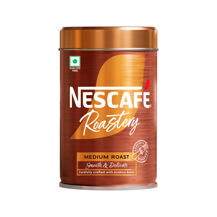Nescafe Roastery - Medium Roast Instant Coffee (Smooth & Delicate) - 95 g