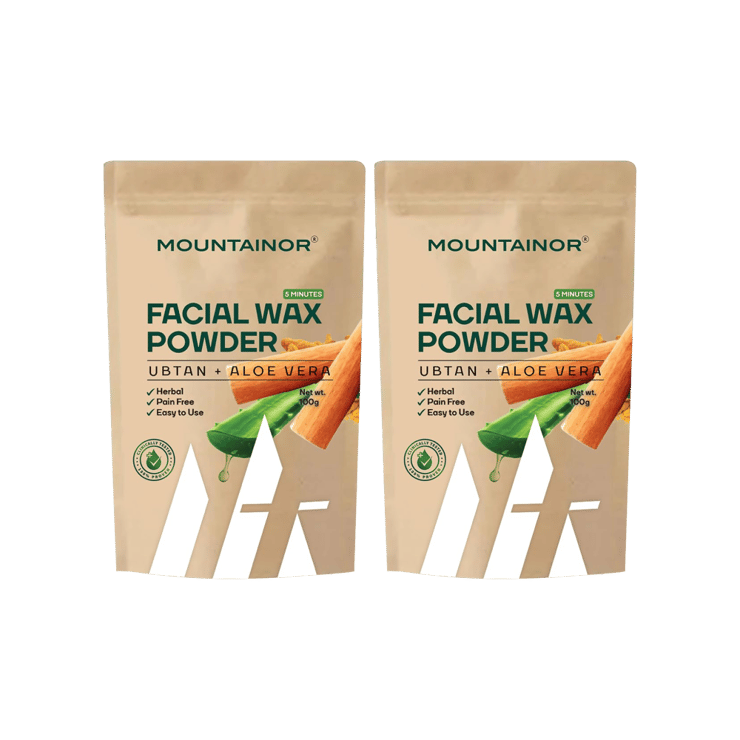 Mountainor Facial Wax Powder - 2 x 100 g