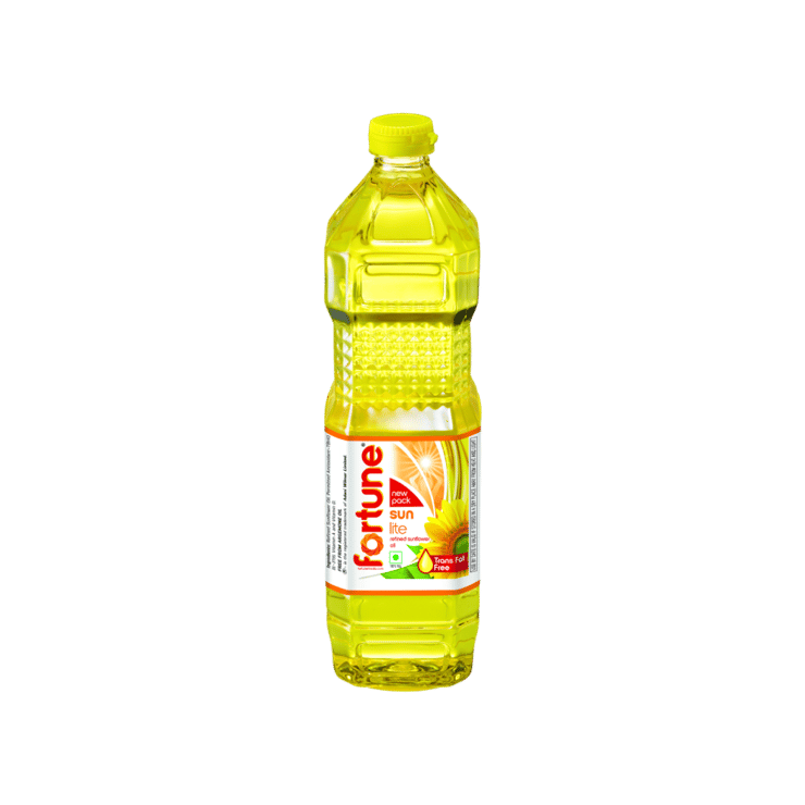 Fortune Sunlite Refined Sunflower Oil - 870 g