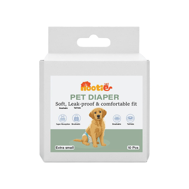 Nootie Absorbent Dog Diaper - 1 pack (10 pieces)