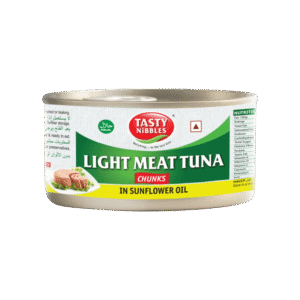 Tasty Nibbles Light Meat Tuna Chunks in Sunflower Oil - 185 g