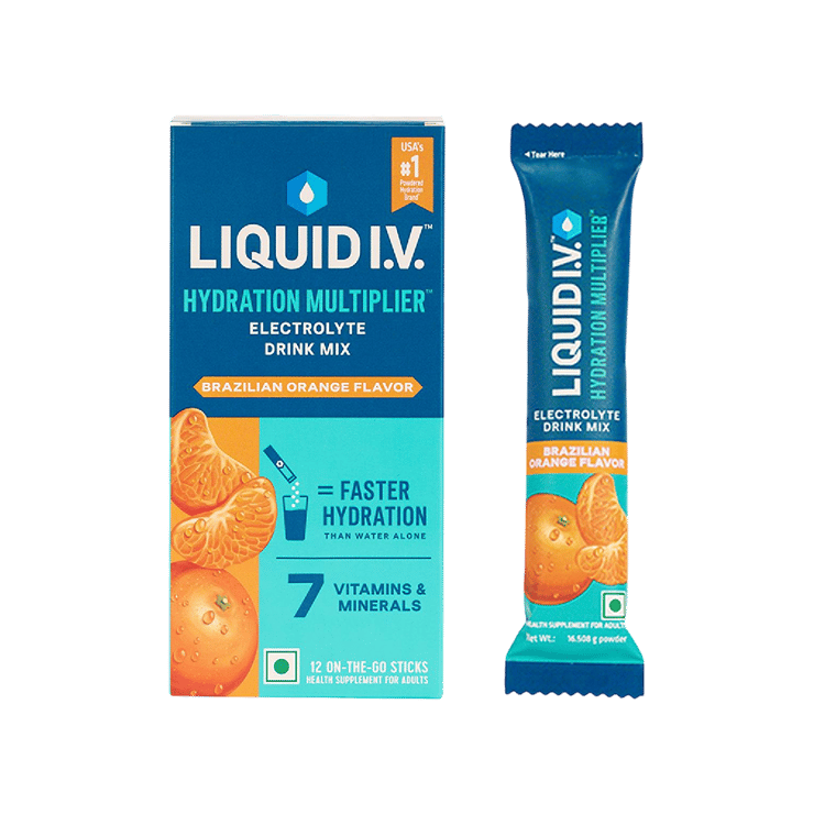 Liquid IV Hydration Multiplier Brazilian Orange Electrolyte