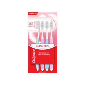 Colgate Sensitive Toothbrush (Ultra Soft Bristles) - 4 units