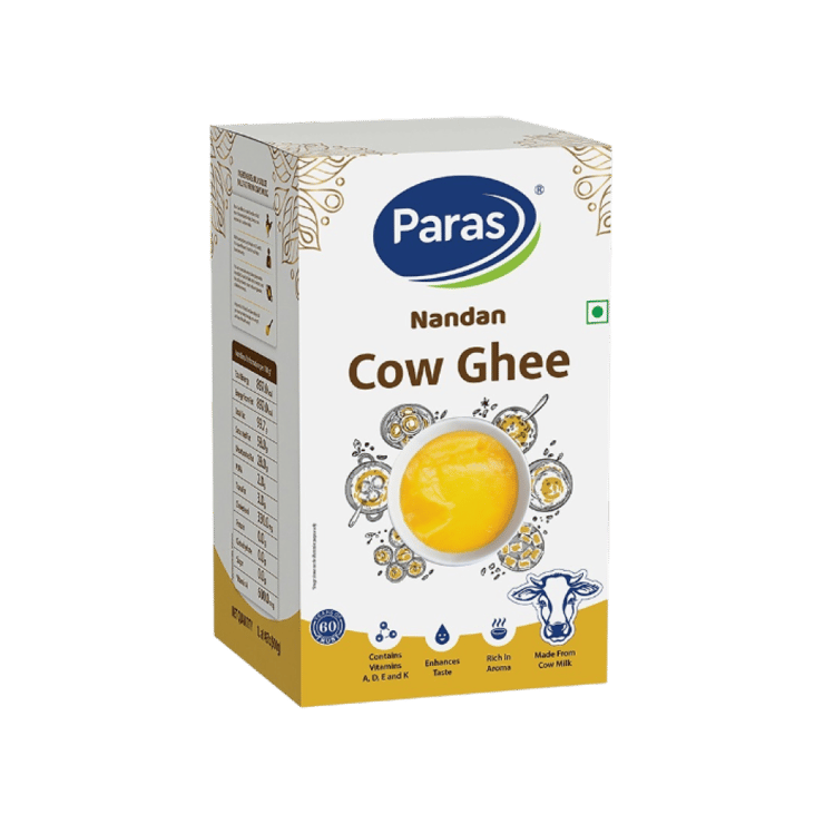 Paras Nandan Cow Ghee - 1 ltr