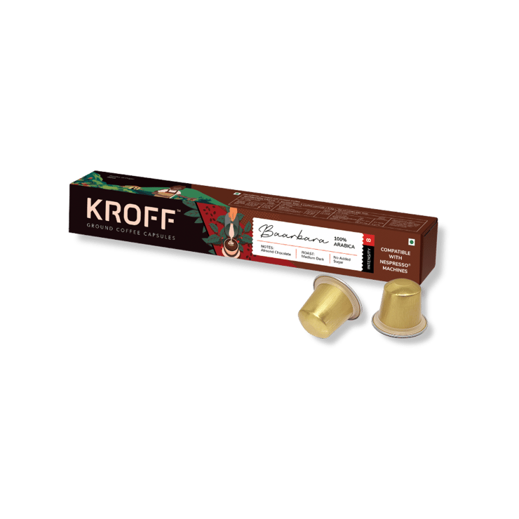 Kroff Baarbara Coffee Capsules - 10 capsules