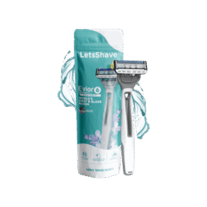 LetsShave Evior 6 Portable Disposable Women's Razor - 1 unit