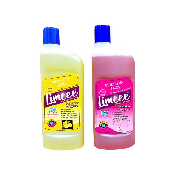 QUICK CLICK GOODS Floor Cleaner (Pack of 2) - 2 x 500 ml