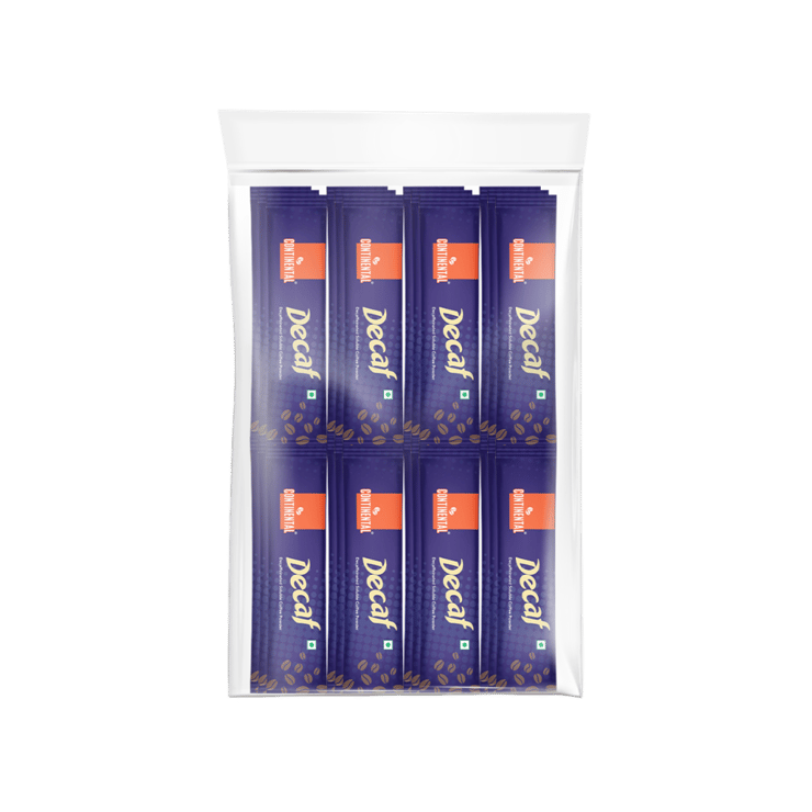 Continental Decaf Decaffeinated Instant Coffee Sachet - 25 x 2 g