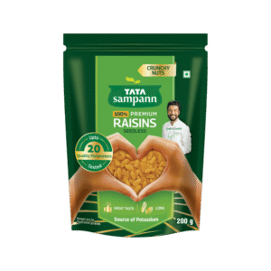 Tata Sampann Seedless Raisins (100% Pure Premium) - 200 g