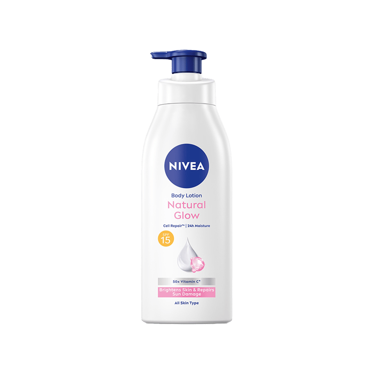 Nivea Natural Glow Cell Repair Body Lotion - 400 ml