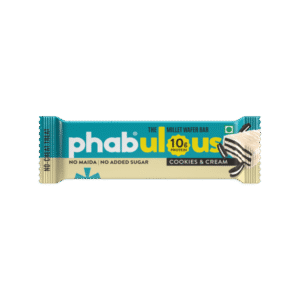 Phab 10g Protein Cookies & Cream Millet Wafer Bar - 40 g