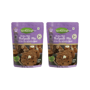 KITCHENTIAL Protein Rich Thalipeeth Mix - 2 x 160 g