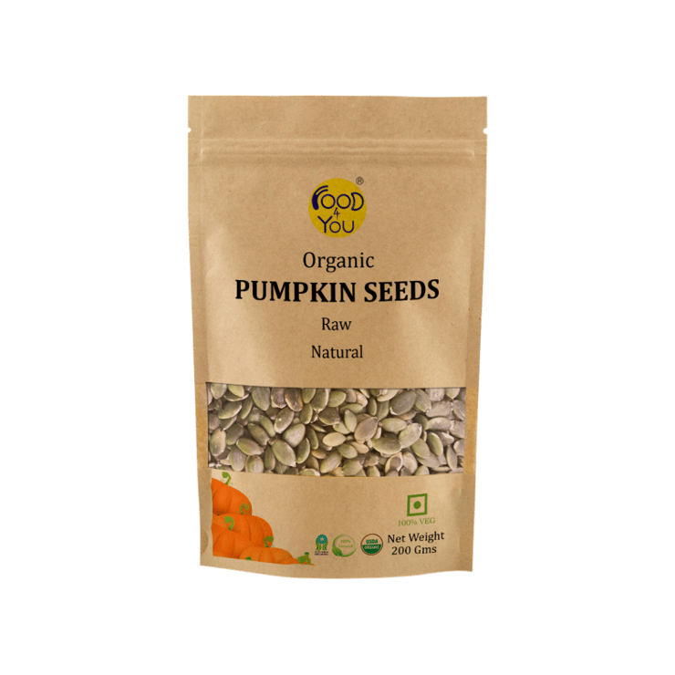 Food 4 You Organic Pumpkin Seeds - 200 g