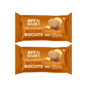 Open Secret Zero Maida Healthy Millet Biscuit - Butter - Pack of 2