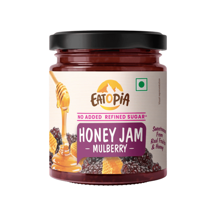 Eatopia Honey Mulberry Jam (No Refined Sugar) - 240 g