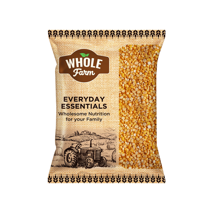 Whole Farm Premium Chana Dal Unpolished - 500 g