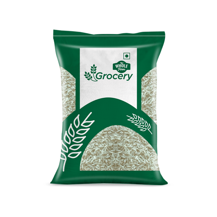 Whole Farm Grocery Surti Kolam Rice (Short Grain) - 1 kg